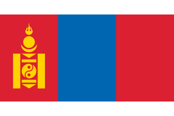 モンゴル国の国旗無料素材イラストダウンロード　ai png