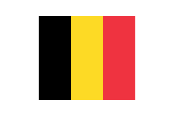ベルギー (Belgium)国旗のフリー素材、無料素材イラストダウンロード　ai png