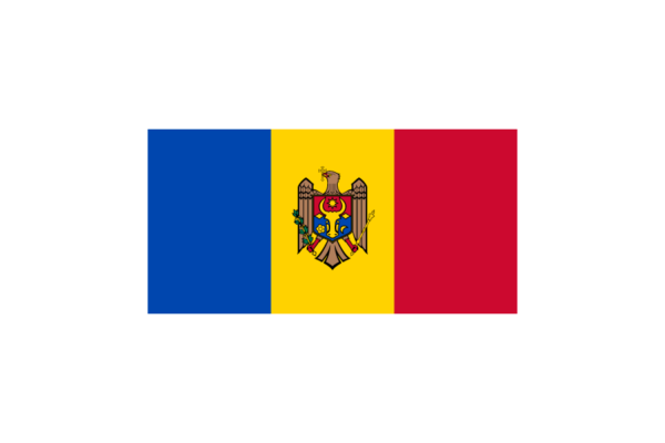 モルドバ (Moldova)国旗のフリー素材、無料素材イラストダウンロード　ai png