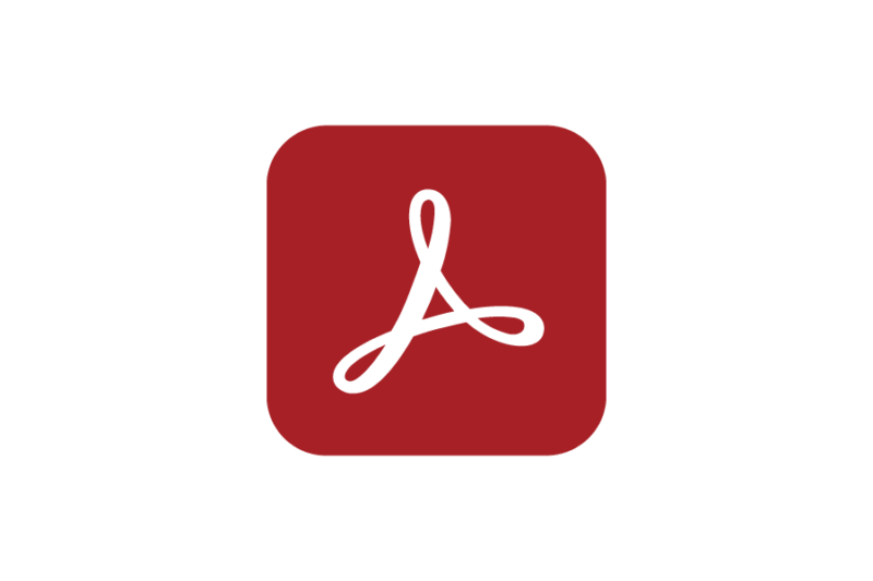 ADOBEアドビ社開発した Adobe Acrobat Reader PDF Icon (2020)  の無料ロゴ素材｜logo eps ai pngフリー素材で使えるロゴ素材高品質データをダウンロード！