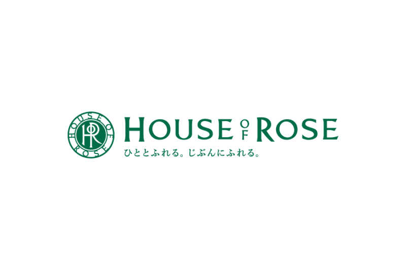化粧品等の輸入販売を行う、HOUSE OF ROSE（ハウス オブ ローゼ）の無料ロゴ素材｜logo eps ai pngフリー素材で使えるロゴ素材高品質データをダウンロード！