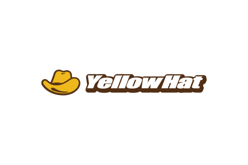 カー用品チェーン、イエローハット（Yellow Hat）の無料ロゴ素材｜logo eps ai pngフリー素材で使えるロゴ素材高品質データをダウンロード！
